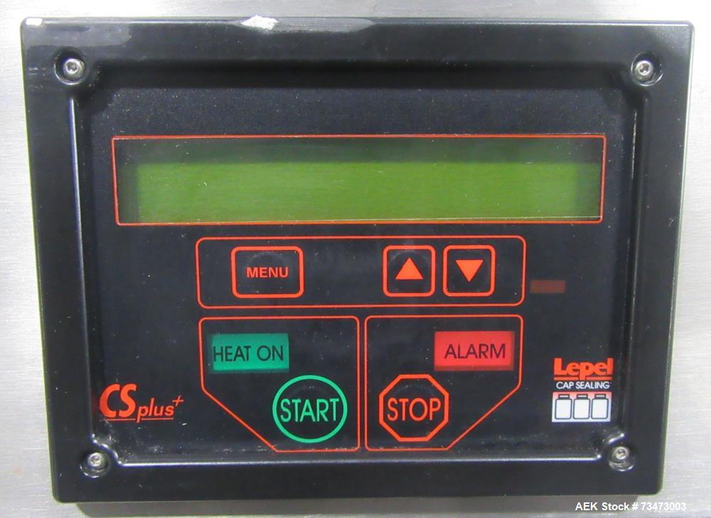 Used Lepel CS 200SS Stainless Steel Induction Cap Sealer