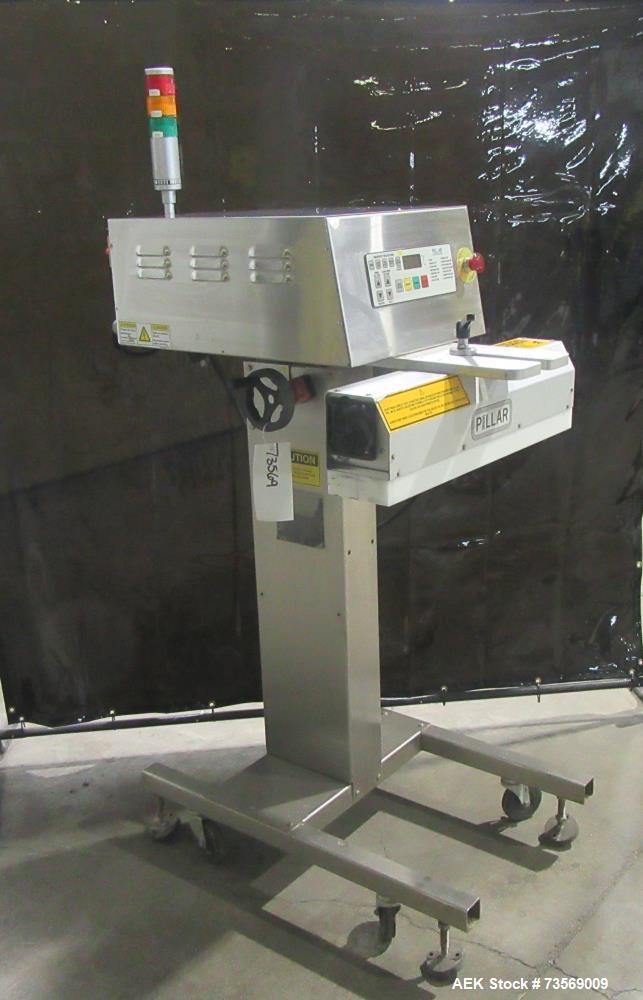 Used Tamper Evident System Pillar Technologies Unifolier U2P Induction Sealer – 2000 Watt Tamper Evident System (2010)