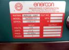 Used Enercon Industries Model Compak 3200 Induction Sealer. Machine is built with a Garvey 9600 series conveyor with a 71” long belt by 5” wide. Machine also has a Enercon Model Mobile Cart IM3352-03...