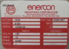 Used Enercon Model Compak 3100 Induction Sealer. Has 2