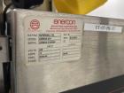 Used Enercon Superseal 100 LM5022-2163 Induction Cap Sealer: Max cap diameter: 50 millimeters Sealing chamber dimensions: Length: 13.5 inches Width: 2 inches Air cooled Designed to be placed over a i...