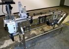 Used Enercon Superseal DX Air Cooled Induction Sealer. Model LM4466-1. 3/50/60 HZ, 240 volt, 8.7 amps. Mounted on an adjustable height stand. Includes seal detection, stalled bottle sensor, input tra...