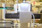 Used Lepel induction sealer, Model CS PLUS 350 SS, Serial # 1124-003026. Stainless steel construction, mounted over line conveyor.