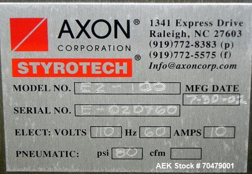 Used Axon Model EZ-100 Heat Shrink Tamper Evident Neck Bander