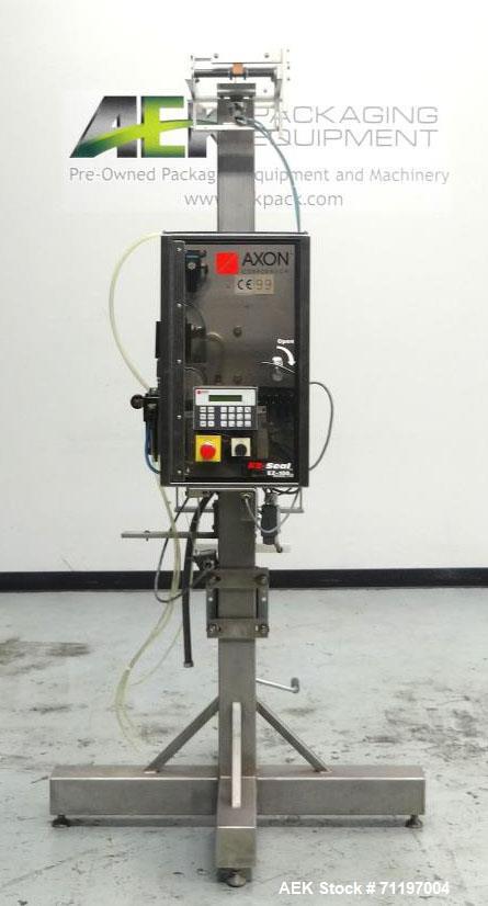 Used Axon Model EZ-100 Tamper Evident Shrink Neck Bander