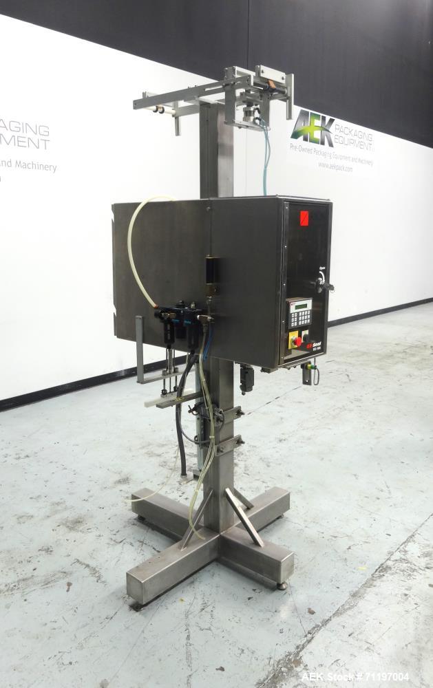 Used Axon Model EZ-100 Tamper Evident Shrink Neck Bander