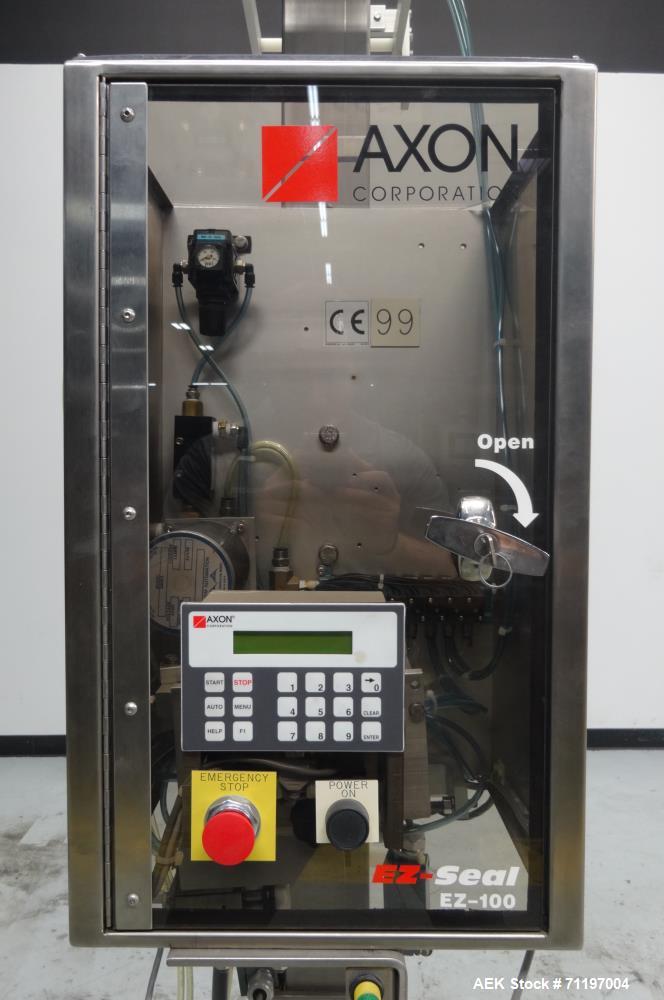 Used Axon Model EZ-100 Tamper Evident Shrink Neck Bander