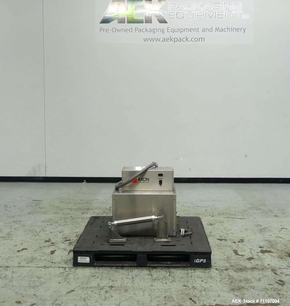 Used Axon Model EZ-100 Tamper Evident Shrink Neck Bander