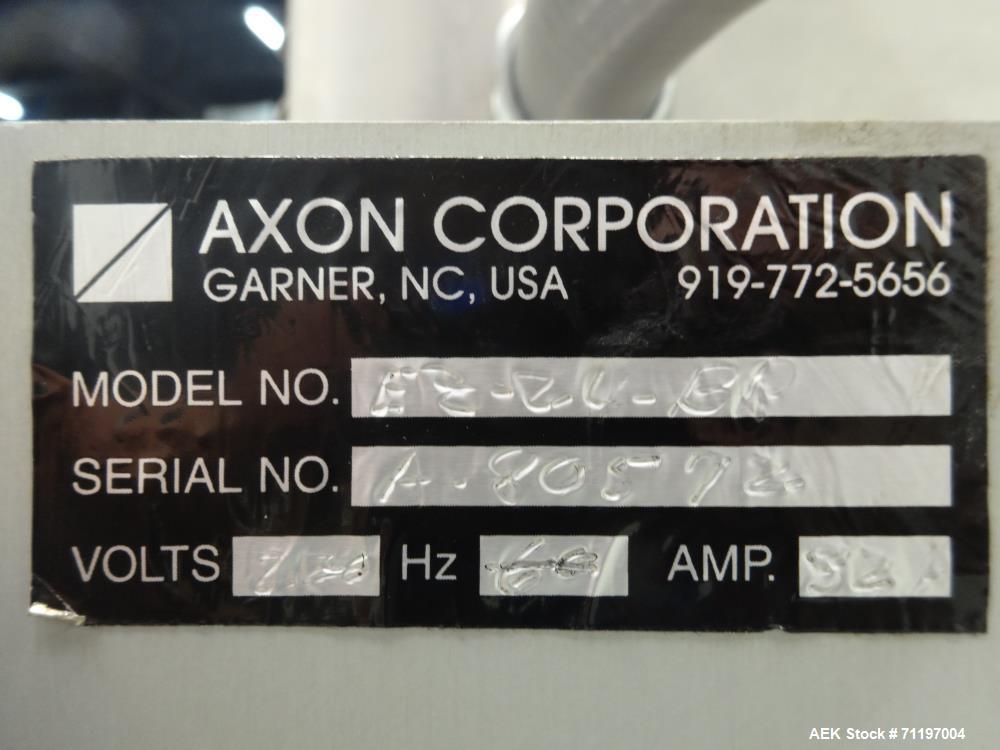 Used Axon Model EZ-100 Tamper Evident Shrink Neck Bander