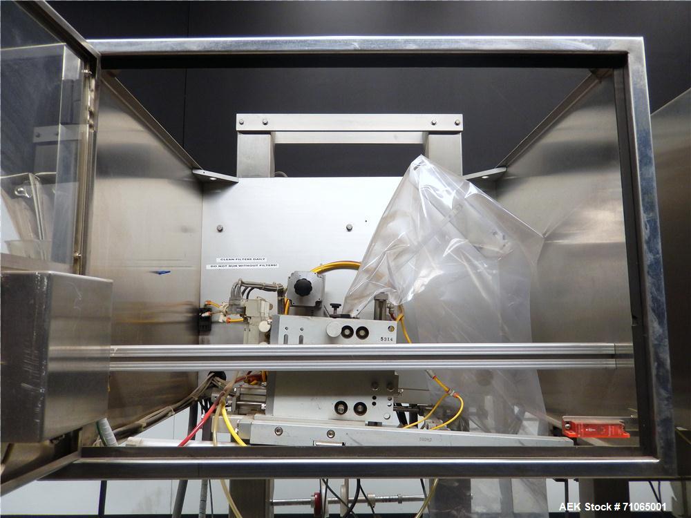 Used Axon Model EZ-400 Wide Format Sleeve Labeler