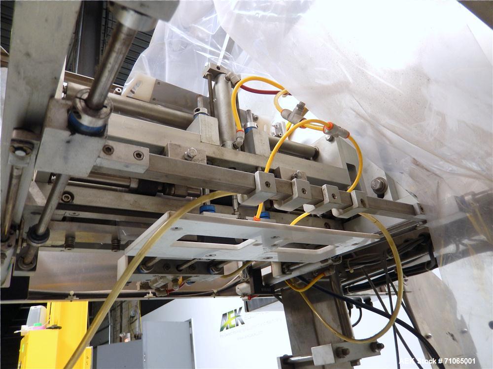 Used Axon Model EZ-400 Wide Format Sleeve Labeler