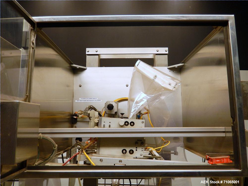 Used Axon Model EZ-400 Wide Format Sleeve Labeler