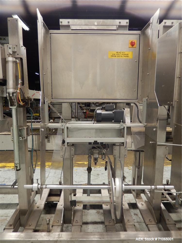 Used Axon Model EZ-400 Wide Format Sleeve Labeler