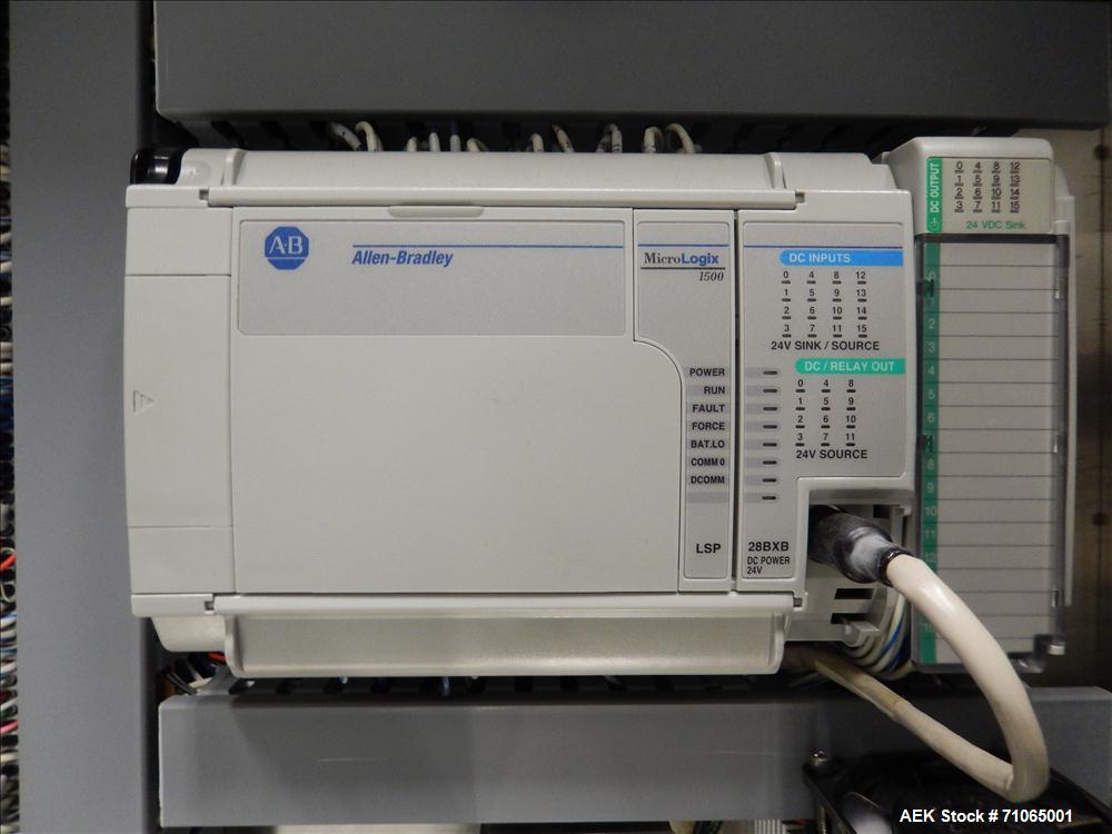 Used Axon Model EZ-400 Wide Format Sleeve Labeler