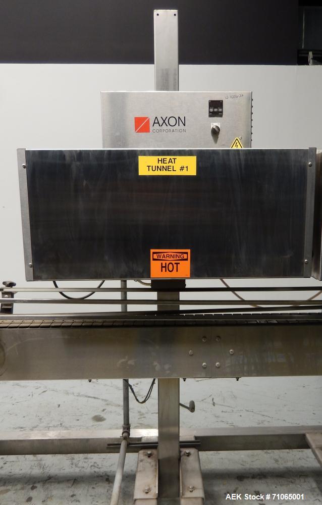 Used Axon Model EZ-400 Wide Format Sleeve Labeler
