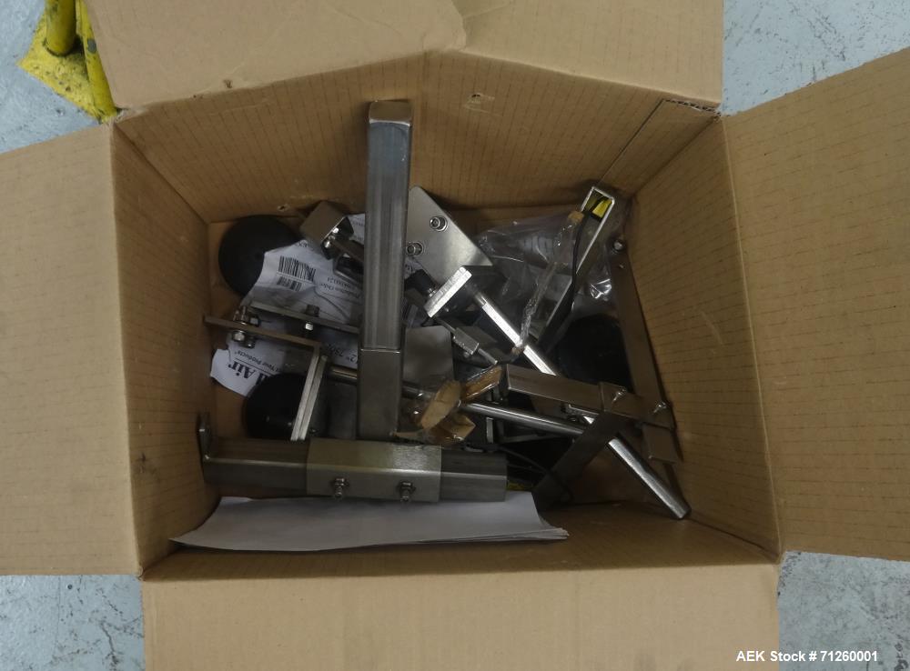 Used Marburg Model M-5B Tamper Evident Shrink Labeler