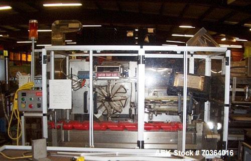 Used Used: CMS Gilbreth tamper evident bnder. Model Culbro TARIII X high speed bander with perforation wheels 
