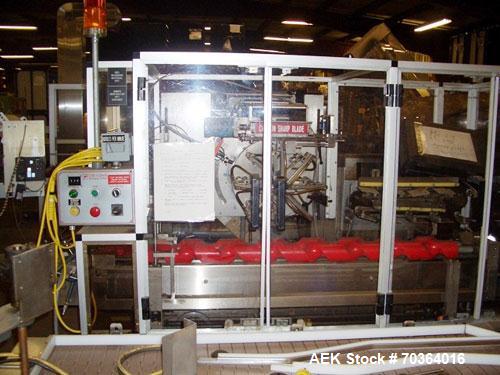 Used Used: CMS Gilbreth tamper evident bnder. Model Culbro TARIII X high speed bander with perforation wheels 

