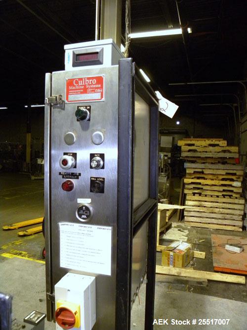 Used Culbro Model Tamp-R-Alert Tamper Evident Shrink Bander
