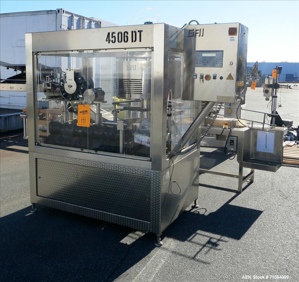 Used- GAI 6 Head cap shrink capsule placer and shrinker for wine & edible oil co