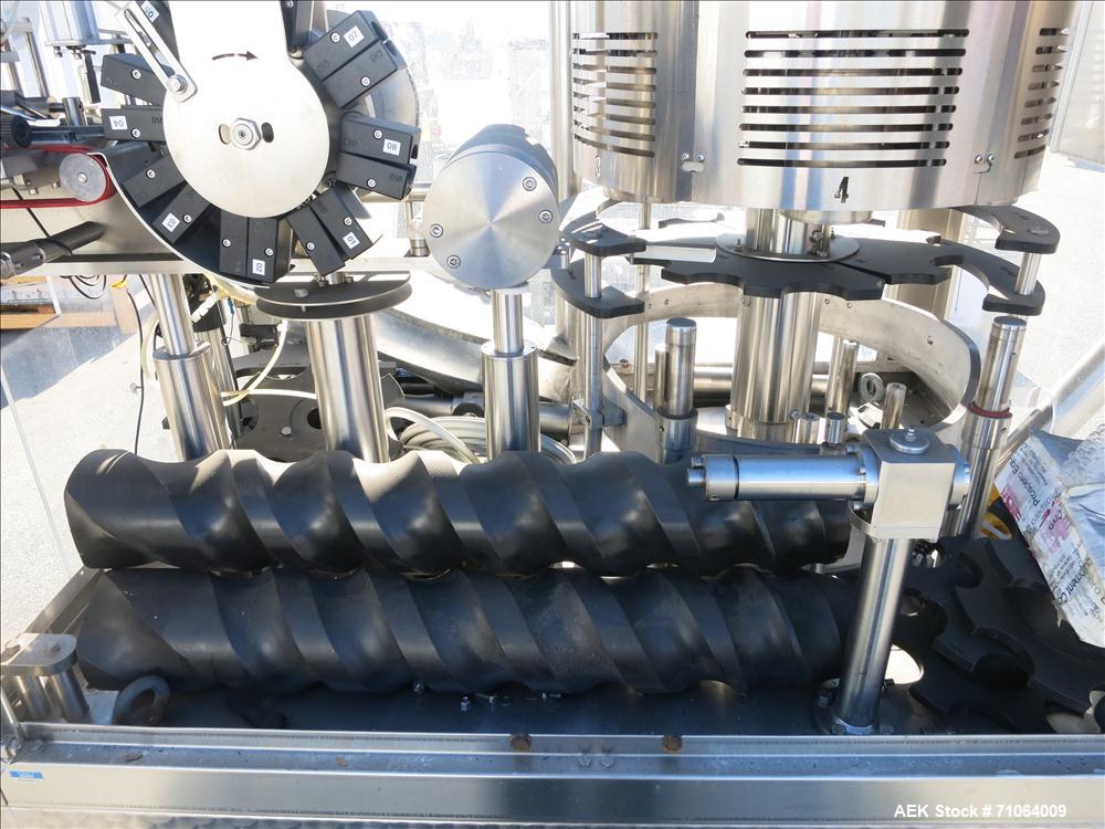 Used- GAI 6 Head cap shrink capsule placer and shrinker for wine & edible oil co