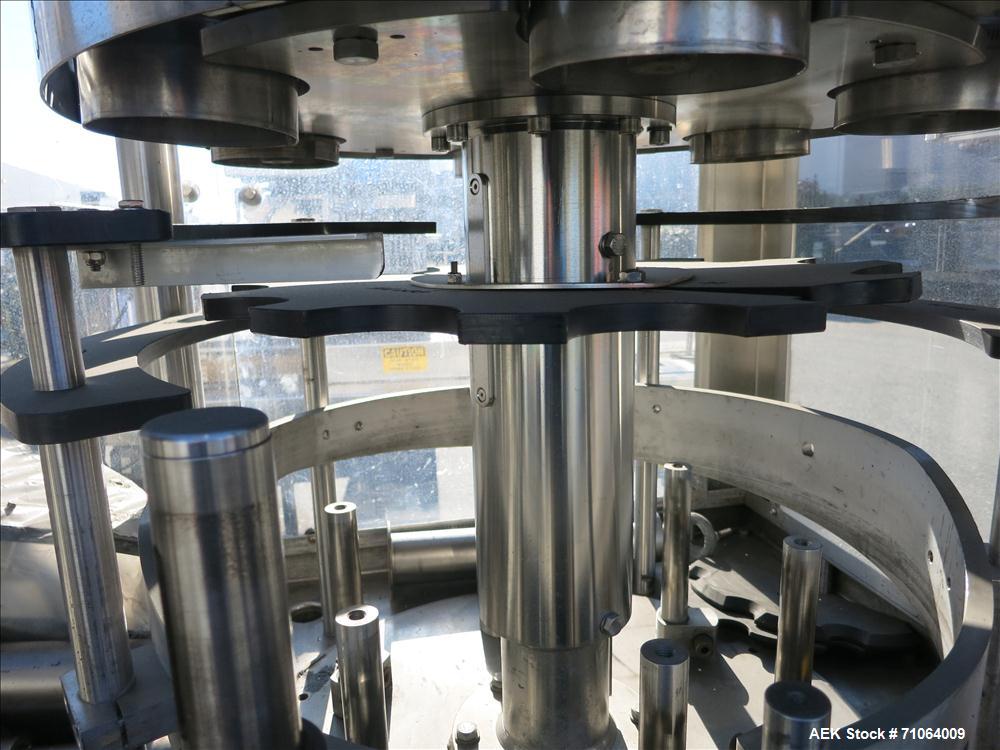 Used- GAI 6 Head cap shrink capsule placer and shrinker for wine & edible oil co