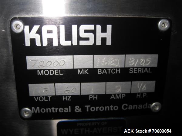 Used Kalish Bandit 90 Neck Bander, Model 72000