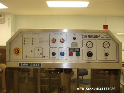 Used Kalish Euro Mini Bandit Neck Bander and Shrink Tunnel