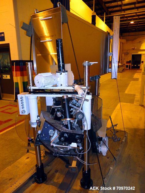 Used Krones Garantomatic High Speed Automatic Neck Banding Sleeve Labeling Machine