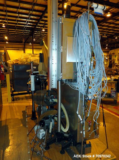 Used Krones Garantomatic High Speed Automatic Neck Banding Sleeve Labeling Machine