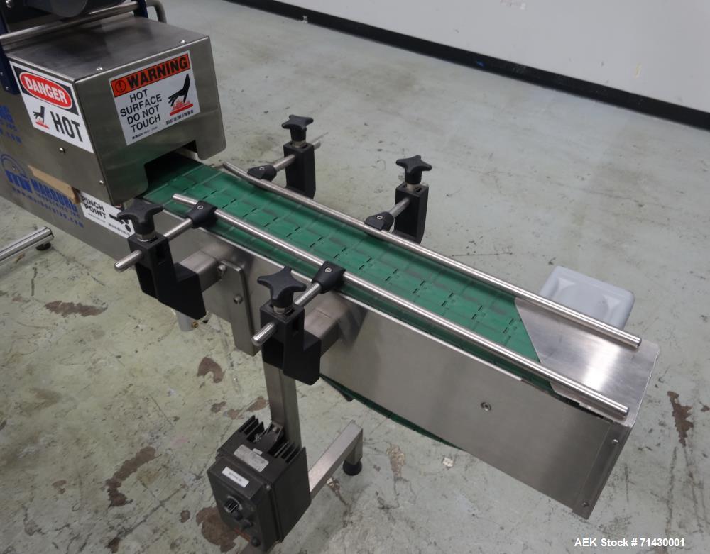 Used Marburg Model M-6 Tamper Evident Neck Bander