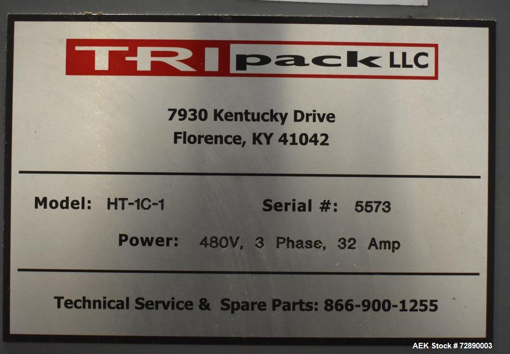 Tri-Pack SPC Large Format Tamper Evident Bander / Sleeve Labeler