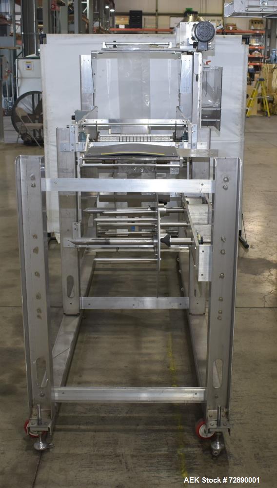 Used Tri-Pack SPC Tamper Evident Bander & Sleeve Labeler – 250–300 CPM