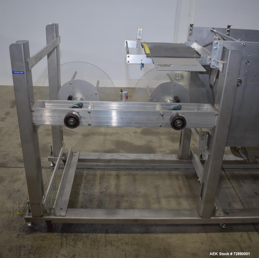 Used Tri-Pack SPC Tamper Evident Bander & Sleeve Labeler – 250–300 CPM