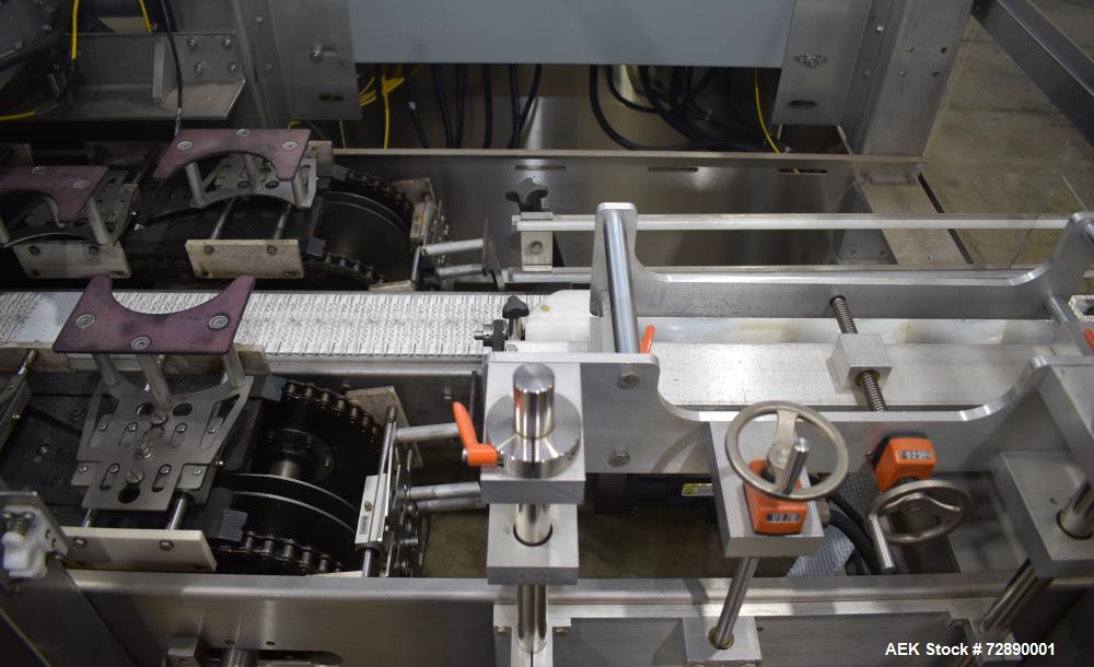 Used Tri-Pack SPC Tamper Evident Bander & Sleeve Labeler – 250–300 CPM