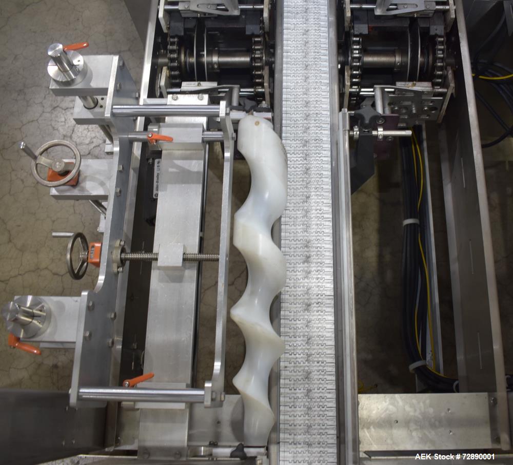 Used Tri-Pack SPC Tamper Evident Bander & Sleeve Labeler – 250–300 CPM