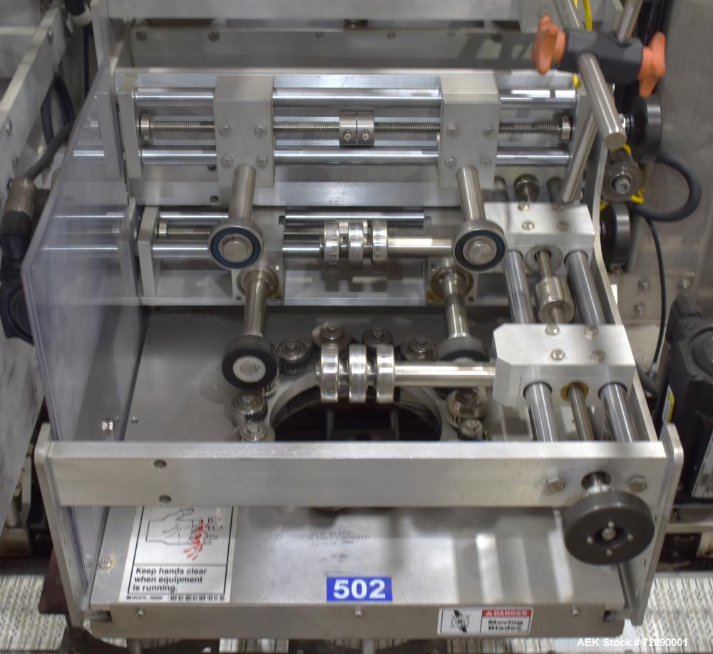 Used Tri-Pack SPC Tamper Evident Bander & Sleeve Labeler – 250–300 CPM