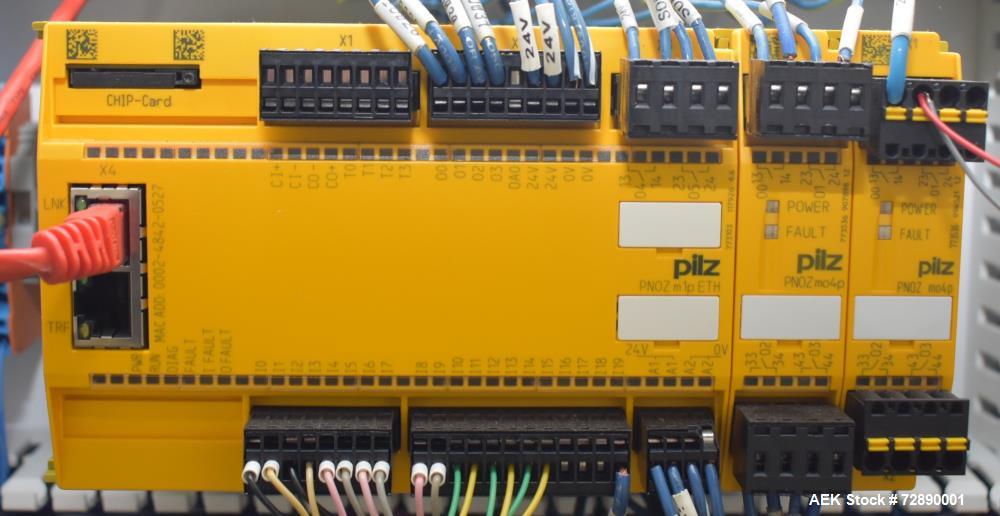 Used Tri-Pack SPC Tamper Evident Bander & Sleeve Labeler – 250–300 CPM