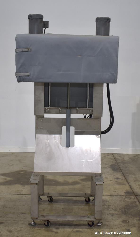 Used Tri-Pack SPC Tamper Evident Bander & Sleeve Labeler – 250–300 CPM