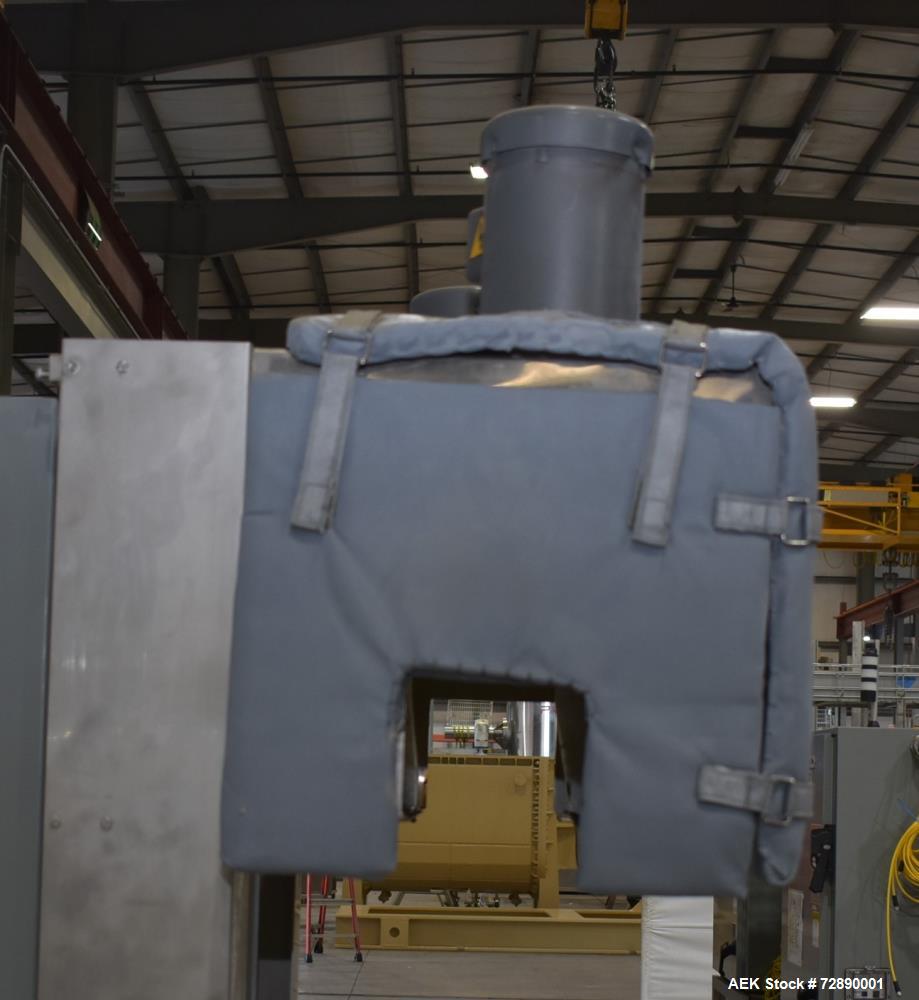 Used Tri-Pack SPC Tamper Evident Bander & Sleeve Labeler – 250–300 CPM
