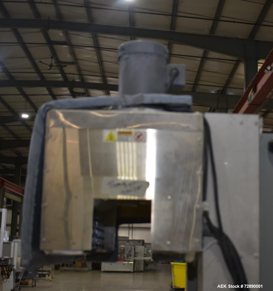 Used Tri-Pack SPC Tamper Evident Bander & Sleeve Labeler – 250–300 CPM