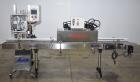 Used- Accutek Packaging Tamper-Evident (TE) Bander with Heat Tunnel and Conveyor. Capable of speeds up to 65 CPM. Container ...