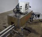 Used- Accutek Packaging Tamper-Evident (TE) Bander with Heat Tunnel and Conveyor. Capable of speeds up to 65 CPM. Container ...