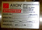 Used Axon Model EZ-400 Wide Format Sleeve Labeler