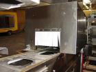 Used Axon EZ300 Stainless Steel Neck Bander With Stainless Steel Tunnel. Capable of speeds up to 70 containers per minute. Can handle product container widths from 2-3/8