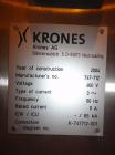 Used Krones Garantomatic High Speed Automatic Neck Banding Sleeve Labeling Machine