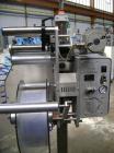 Used Sleevit Model SC100 Tamper Evident Neck Bander with.165MM maximum layflat, unlimited band length. Container / bandsize range of:20mm dia, 25mm length,at 50 cpm, up to to 100mm dia, 250mm length,...