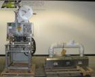 Used PDC 50 Tamper Evident Neck Bander and Shrink Sleeve Labeling Machine, capable of speeds from 50 to 130 CPM. Band/Sleeve size range: Diameter .375