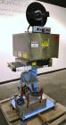 Used PDC Model 65M Tamper Evident Neck Banding Machine. Capable of speeds up to 200 bottles per minute. Band Diameter:3/8