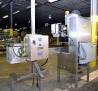 Used PDC Model 75-M Tamper Evident Neck Bander. Capable of speeds up to 300 bottles per minute. Band size range: (Diameter) 3/8
